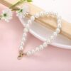 O1CN012M830P1QKMCVg8vyE_!!2216849181957-0-cib White Beaded Pearl Connector Strap, Hand‑made Decorative Charm Chain