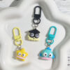 Cute Cartoon Character Charm, Resin Backpack Pendant With Spring‑Snap Clasp