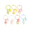Sweet Ice‑Cream & Fruit Resin Key Ring, Decorative Handbag Accessory Charm